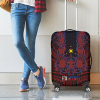 Filipino Barong Tagalog Inspired Luggage Cover Mabuhay Philippines Festival Polynesian Pattern LT14 - Polynesian Pride