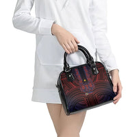 Filipino Barong Tagalog Inspired Shoulder Handbag Mabuhay Philippines Festival Polynesian Pattern LT14 - Polynesian Pride