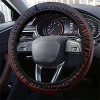 Filipino Barong Tagalog Inspired Steering Wheel Cover Mabuhay Philippines Festival Polynesian Pattern LT14 - Polynesian Pride