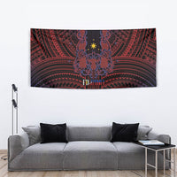 Filipino Barong Tagalog Inspired Tapestry Mabuhay Philippines Festival Polynesian Pattern LT14 - Polynesian Pride