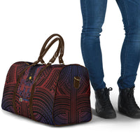 Filipino Barong Tagalog Inspired Travel Bag Mabuhay Philippines Festival Polynesian Pattern LT14 - Polynesian Pride
