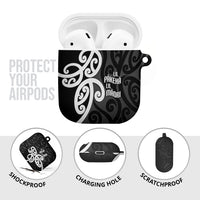 Lil Pakeha Lil Maori New Zealand AirPods Case Kiwi Proud Mangopare Pattern LT14 - Polynesian Pride