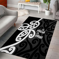Lil Pakeha Lil Maori New Zealand Area Rug Kiwi Proud Mangopare Pattern LT14 - Polynesian Pride