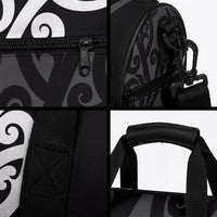 Lil Pakeha Lil Maori New Zealand Duffle Bag Kiwi Proud Mangopare Pattern LT14 - Polynesian Pride