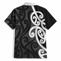 Lil Pakeha Lil Maori New Zealand Hawaiian Shirt Kiwi Proud Mangopare Pattern LT14 - Polynesian Pride