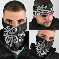 Lil Pakeha Lil Maori New Zealand Neck Gaiter Kiwi Proud Mangopare Pattern LT14 - Polynesian Pride