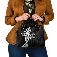 Lil Pakeha Lil Maori New Zealand Shoulder Handbag Kiwi Proud Mangopare Pattern LT14 - Polynesian Pride