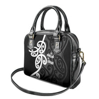Lil Pakeha Lil Maori New Zealand Shoulder Handbag Kiwi Proud Mangopare Pattern LT14 - Polynesian Pride