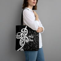 Lil Pakeha Lil Maori New Zealand Tote Bag Kiwi Proud Mangopare Pattern LT14 - Polynesian Pride