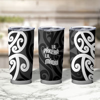 Lil Pakeha Lil Maori New Zealand Tumbler Cup Kiwi Proud Mangopare Pattern LT14 - Polynesian Pride