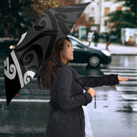 Lil Pakeha Lil Maori New Zealand Umbrella Kiwi Proud Mangopare Pattern LT14 - Polynesian Pride