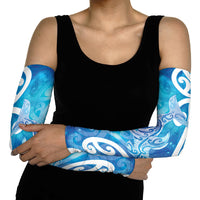 Hammerhead Shark Tattoo New Zealand Arm Sleeves Maori Galaxy Mangopare Pattern LT14 - Polynesian Pride