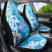 Hammerhead Shark Tattoo New Zealand Car Seat Cover Maori Galaxy Mangopare Pattern LT14 - Polynesian Pride