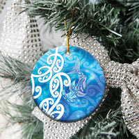 Hammerhead Shark Tattoo New Zealand Ceramic Ornament Maori Galaxy Mangopare Pattern