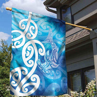 Hammerhead Shark Tattoo New Zealand Garden Flag Maori Galaxy Mangopare Pattern LT14 - Polynesian Pride