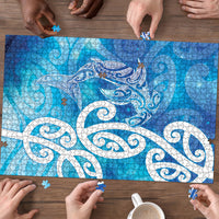 Hammerhead Shark Tattoo New Zealand Puzzle Maori Galaxy Mangopare Pattern LT14 - Polynesian Pride