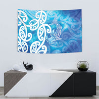 Hammerhead Shark Tattoo New Zealand Tapestry Maori Galaxy Mangopare Pattern LT14 - Polynesian Pride
