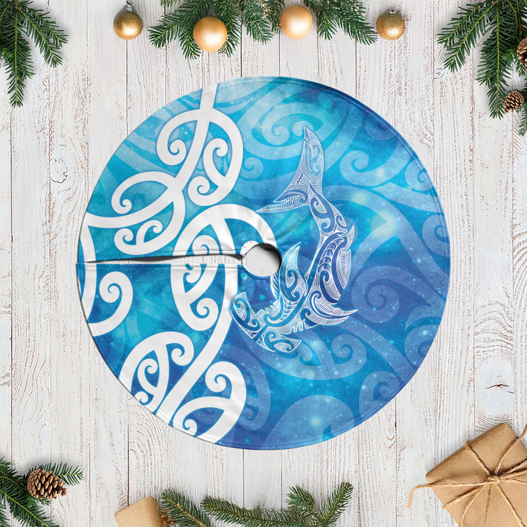 Hammerhead Shark Tattoo New Zealand Tree Skirt Maori Galaxy Mangopare Pattern