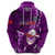 Samoa Rugby Hoodie Manu Samoa Ula Fala Dabbing Ball Polynesian Purple Version LT14 - Polynesian Pride