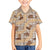 Khaki Palaka Hawaii Cowboy Kid Hawaiian Shirt Puakenikeni Lei Paniolo Papale Seamless Vibes - Polynesian Pride