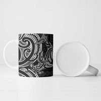 New Zealand Hammerhead Shark Ceramic Mug Maori Haehae Mangopare Black LT14 - Polynesian Pride