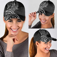 New Zealand Hammerhead Shark Classic Cap Maori Haehae Mangopare Black - Polynesian Pride