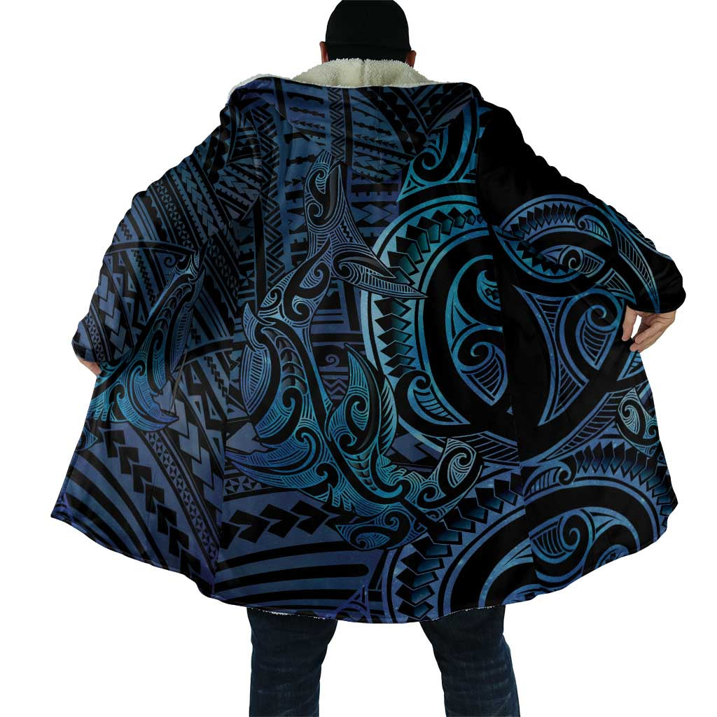 New Zealand Hammerhead Shark Cloak Maori Haehae Mangopare Galaxy LT14 - Polynesian Pride