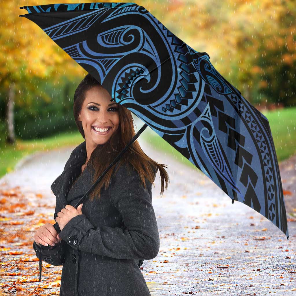 New Zealand Hammerhead Shark Umbrella Maori Haehae Mangopare Galaxy LT14 - Polynesian Pride