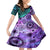 New Zealand Paua Shell With Australia Opal Unique Combine Kid Short Sleeve Dress LT14 KID Green - Polynesian Pride