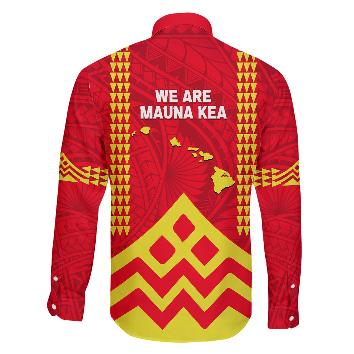 Hawaii Mauna Kea Family Matching Off Shoulder Short Dress and Hawaiian Shirt Hawaiian Kakau Tribal Pattern LT14 - Polynesian Pride