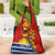 Personalised Mauri Kiribati Grocery Bag Polynesian Ribaberiki Flag Style Mix Plumeria