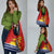 Personalised Mauri Kiribati Grocery Bag Polynesian Ribaberiki Flag Style Mix Plumeria