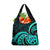 Turquoise New Zealand Mangopare Grocery Bag Aotearoa Maori Koru Style