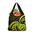 Lime Green New Zealand Mangopare Grocery Bag Aotearoa Maori Koru Style