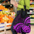 Purple Aotearoa Mangopare Grocery Bag NZ Maori Koru Style