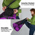 Purple Aotearoa Mangopare Grocery Bag NZ Maori Koru Style