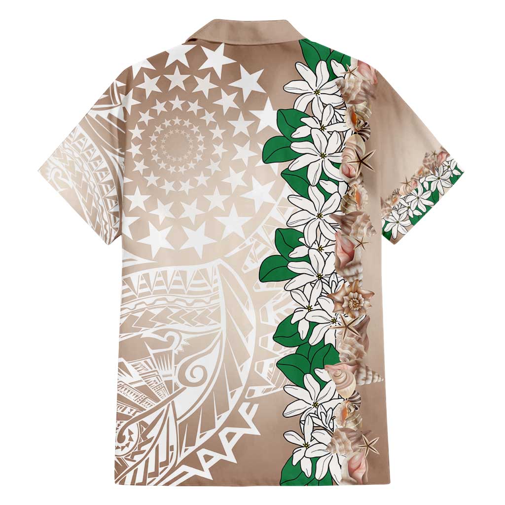 Cook Islands Tiare Maori With Conch Shell Family Matching Tank Maxi Dress and Hawaiian Shirt 2025 Pasifika Polynesian Tattoo LT14 - Polynesian Pride