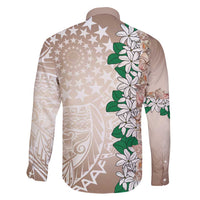Cook Islands Tiare Maori With Conch Shell Family Matching Tank Maxi Dress and Hawaiian Shirt 2025 Pasifika Polynesian Tattoo LT14 - Polynesian Pride