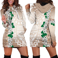 Cook Islands Tiare Maori With Conch Shell Hoodie Dress 2025 Pasifika Polynesian Tattoo