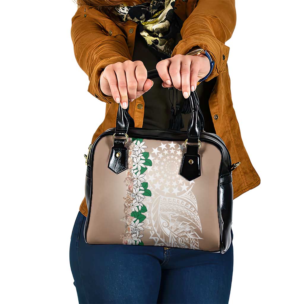 Cook Islands Tiare Maori With Conch Shell Shoulder Handbag 2025 Pasifika Polynesian Tattoo