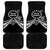 Kia Orana Cook Islands Car Mats 2025 Pasifika Polynesian Turtle Black Color