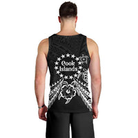Kia Orana Cook Islands Men Tank Top 2025 Pasifika Polynesian Turtle Black Color