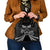 Kia Orana Cook Islands Shoulder Handbag 2025 Pasifika Polynesian Turtle Black Color