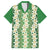 Ia Orana Tahiti Tiare Maori Seamless Style Family Matching Off The Shoulder Long Sleeve Dress and Hawaiian Shirt
