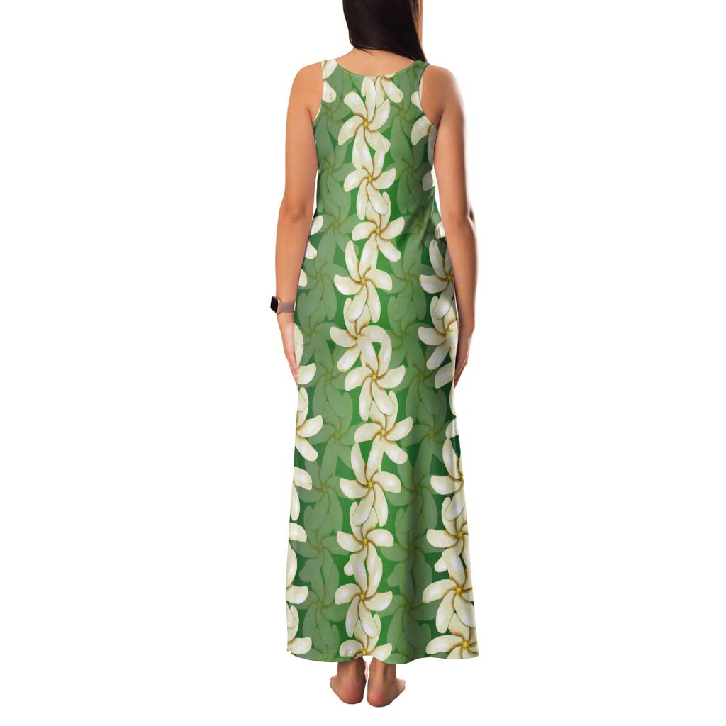 Ia Orana Tahiti Tiare Maori Seamless Style Tank Maxi Dress