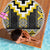 Yellow Taniko Aotearoa Beach Blanket Niho Taniwha Mix Poutama