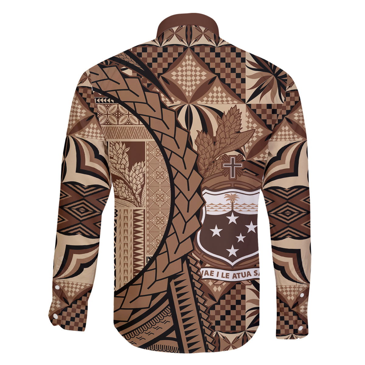 Samoa Siapo Family Matching Tank Maxi Dress and Hawaiian Shirt Happy Independence Day Vintage Vibes LT14 - Polynesian Pride