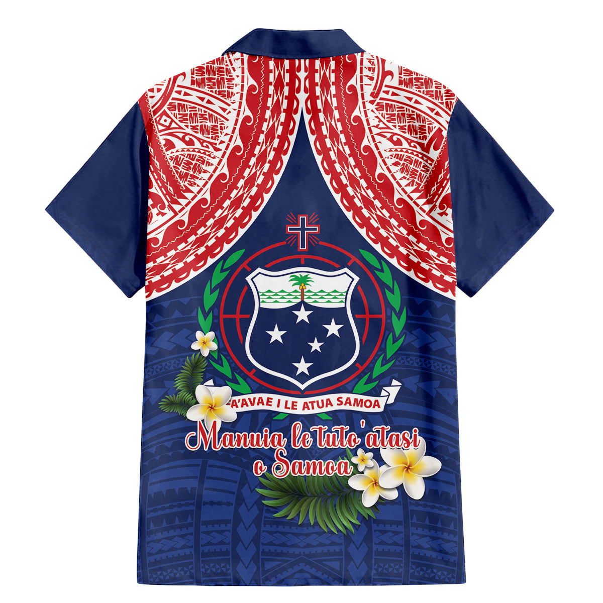 Samoan Independence Day Family Matching Mermaid Dress and Hawaiian Shirt Manuia Le Tutoatasi O Samoa LT14 - Polynesian Pride