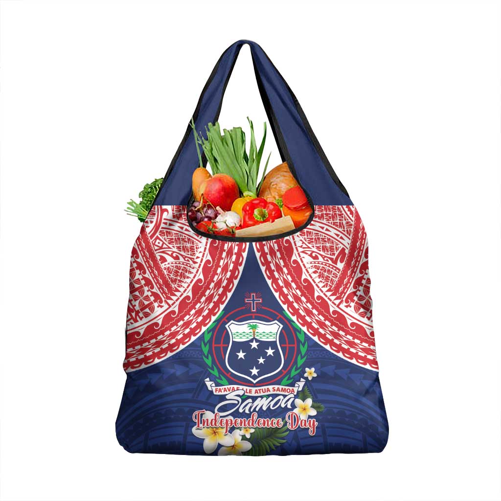 Samoan Independence Day Grocery Bag Manuia Le Tutoatasi O Samoa