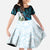 New Zealand Silver Fern Tui Bird Family Matching Mermaid Dress and Hawaiian Shirt Maori Kowhai Paua Shell Taniko Motifs